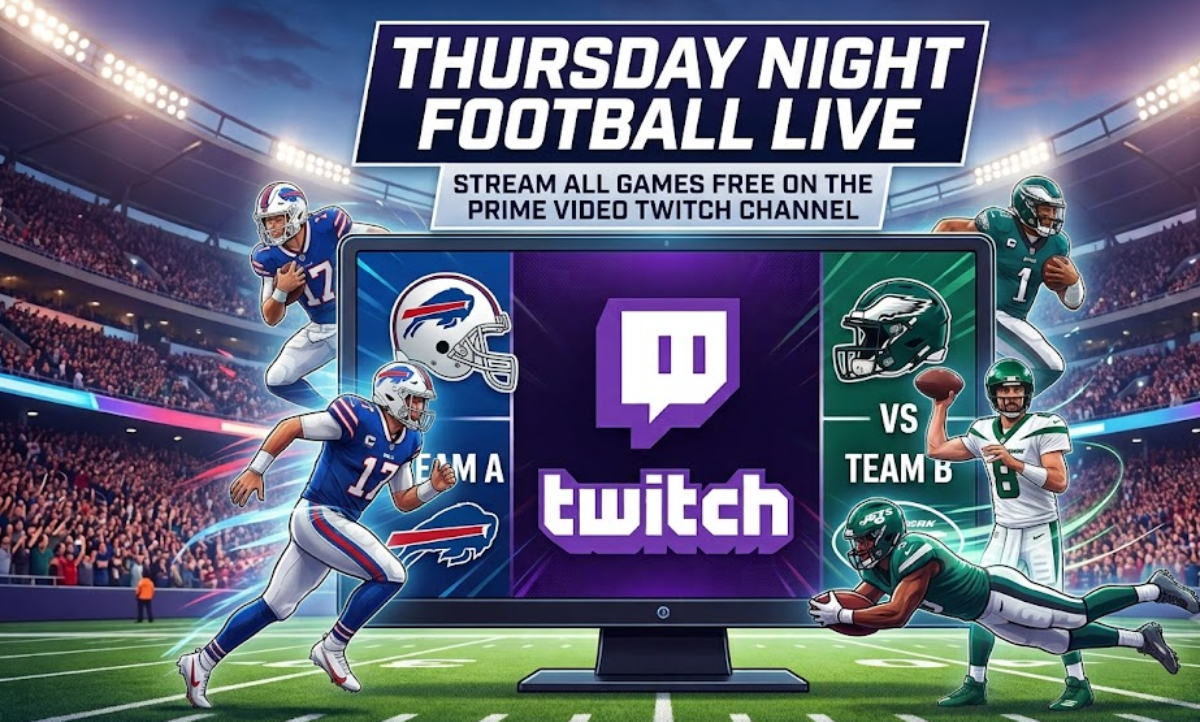 Watch Thursday Night Football for free on Twitch